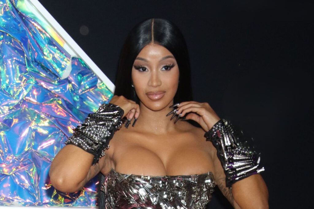 Cardi B Bares Nipples While Rolex Shopping With Stefon Diggs