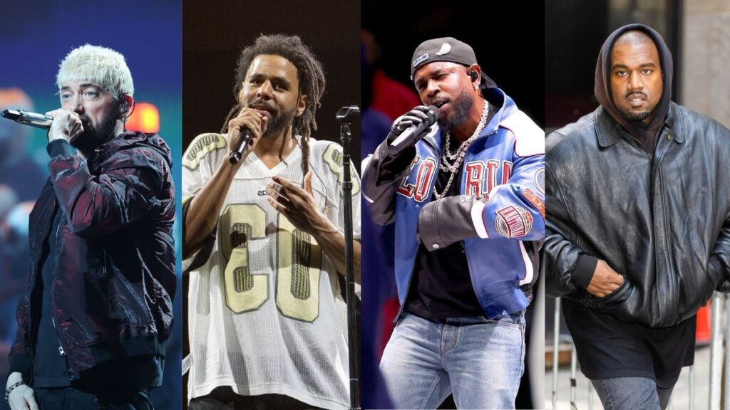 Ye Says Eminem Is A Better Lyricist Than J. Cole & Kendrick Lamar