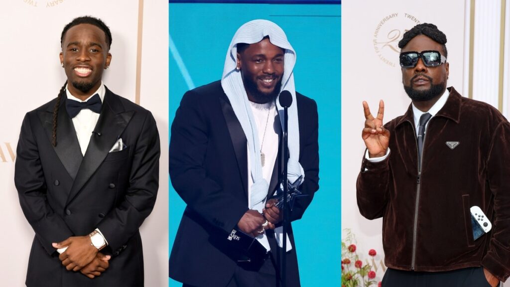 Kai Cenat Met Kendrick Lamar And Wale At The 2025 BET Awards