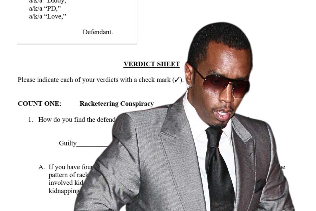 Diddy Jury Reaches Verdict On Four Out Of Five Counts,