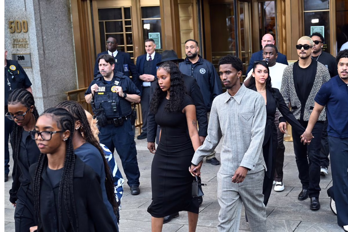 Diddy’s Sons Rejoice After Courtroom Win In Federal Trial
