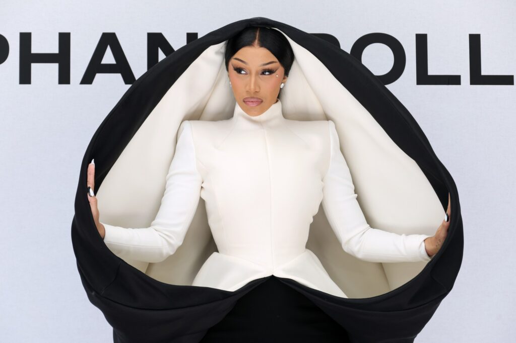 Cardi B Stuns Paris With Back-To-Back Couture Shockers