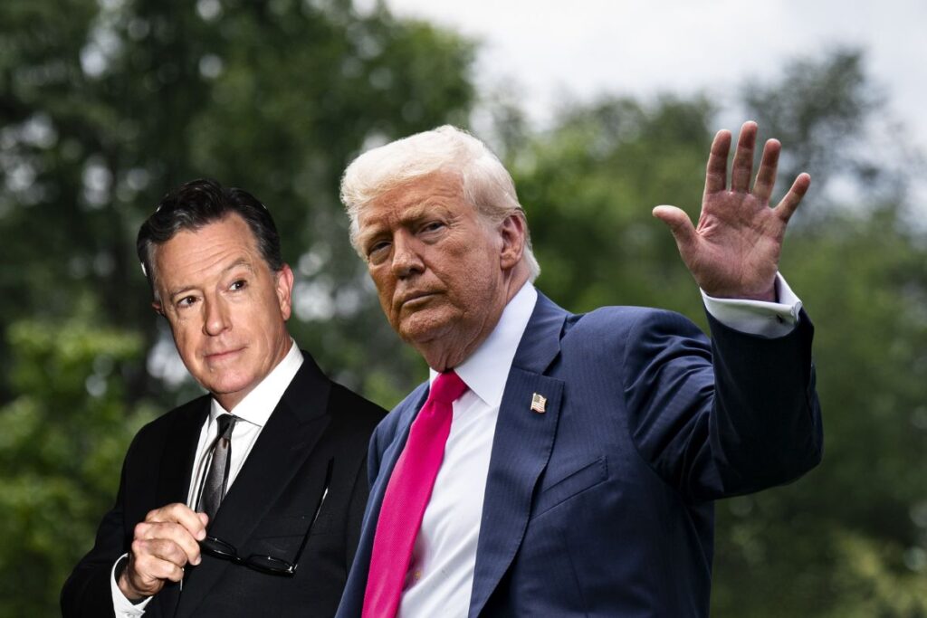 Stephen Colbert's "The Late Show" Axed After Trump Settlement Criticism