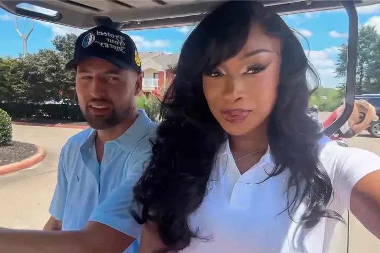 Megan Thee Stallion's 'Love' Helped Klay Thompson Elevate Golf Skills, He Says