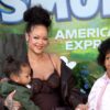 Rihanna Attends 'Smurfs' LA Premiere With RZA And Riot