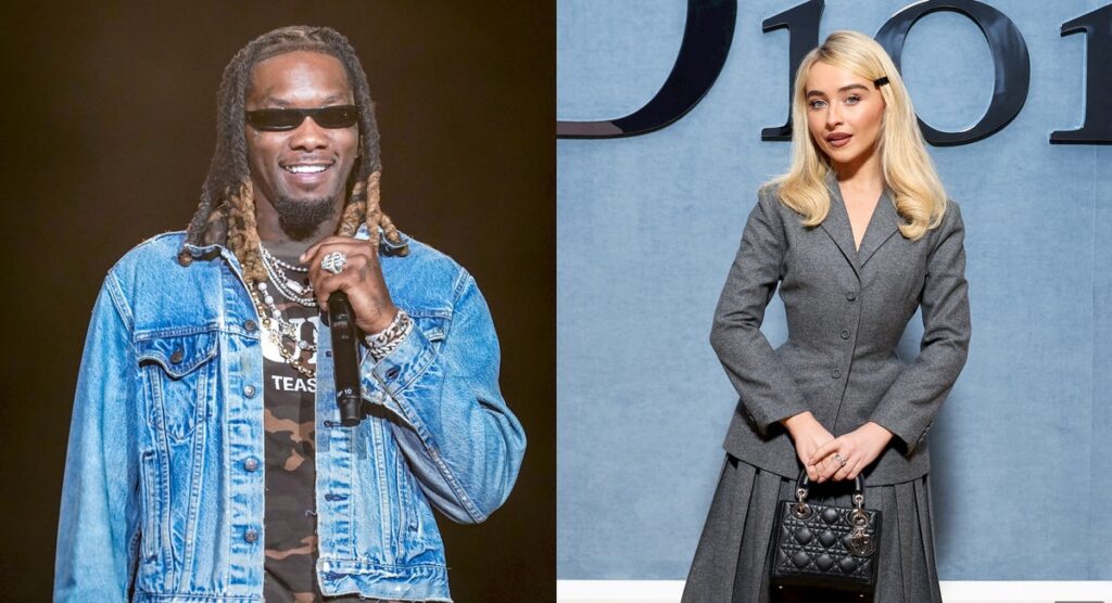 Offset Drops Heart-Eyes Emoji On Sabrina Carpenter Photo