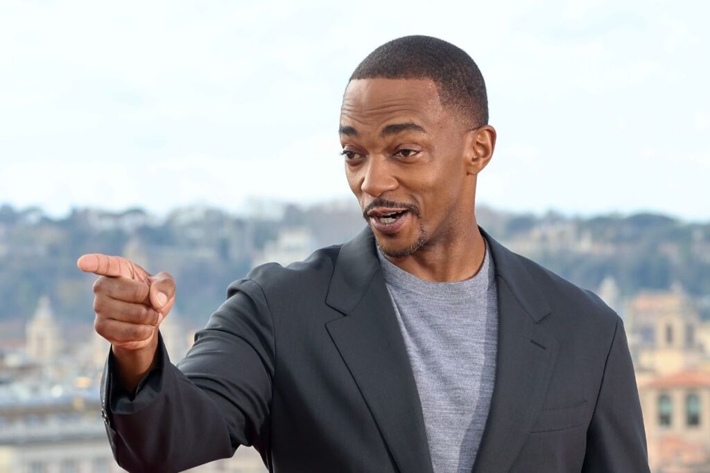 Anthony Mackie Locks Lips With Mysterious White Woman - Hilarious Reactions Erupt