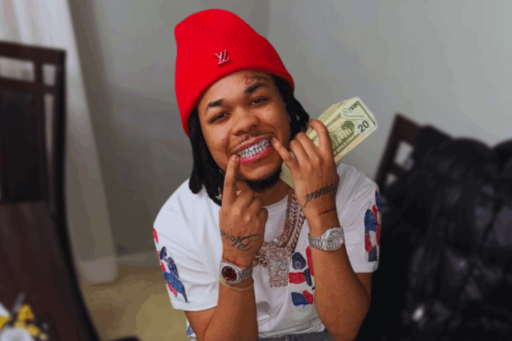 Chicago Rapper Bloodhound Q50 Shuts Down Shooting Rumors While Snorting Mystery Substance On Live