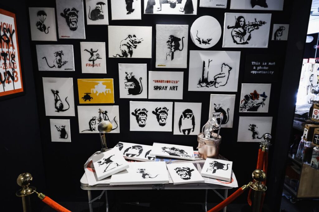 Pro-Palestinian Banksy Art Pops Up On London's Royal Court, Security Scrambles To Cover It