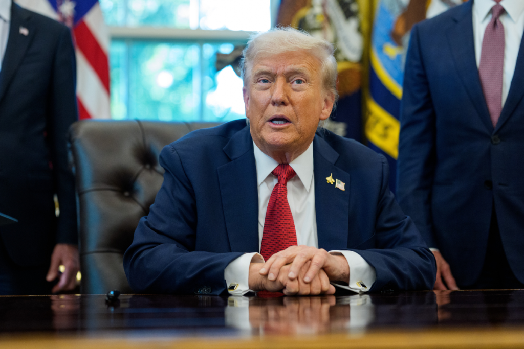 Donald Trump Announces Israel & Hamas Have Signed First Phase Of Peace Plan
