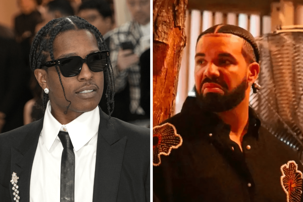 Drake Unleashes Brutal Bars Against A$AP Rocky On New Snippet