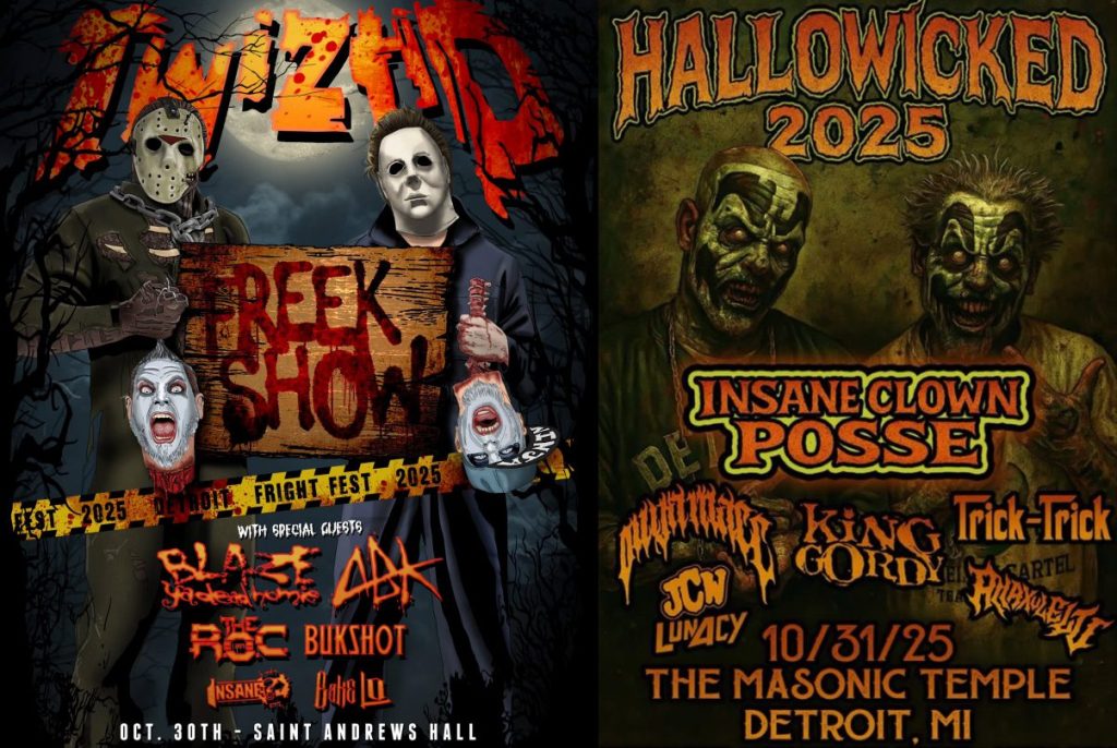 Twiztid Celebrates the 25th Anniversary of “Freek Show” & the Insane Clown Posse Announce “JCW Lunacy” Tapings at the 32nd Annual Hallowicked - UndergroundHipHopBlog.com