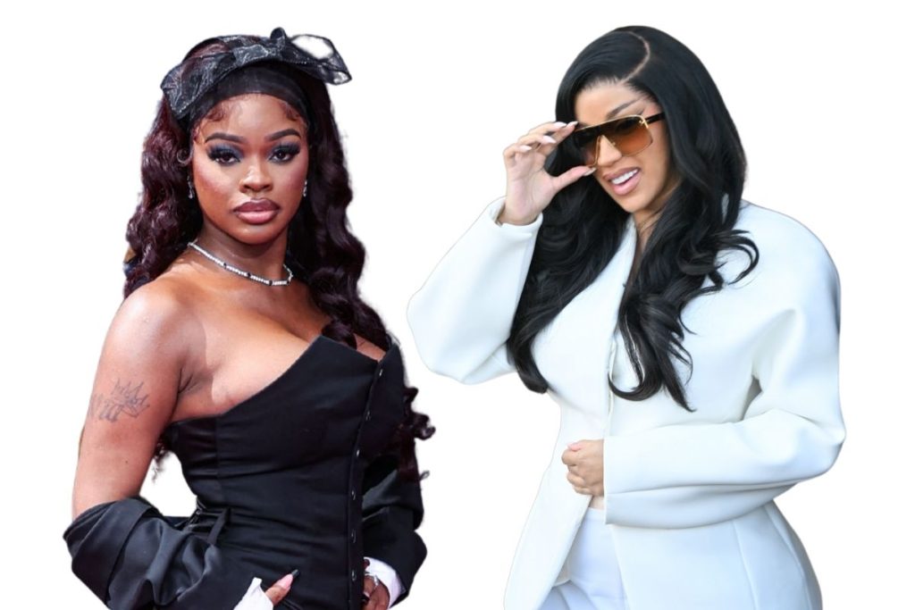 Cardi B Caught In Three-Way Feud As JT Releases Diss Track "Barney B"