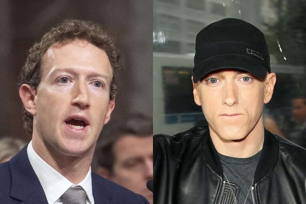 EXCLUSIVE: Eminem Preps For His Biggest Rap Battle Yet—With Mark Zuckerberg’s Meta