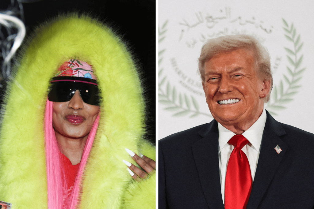 Nicki Minaj Sparks Outrage After Praising Donald Trump While Mocking Cardi B