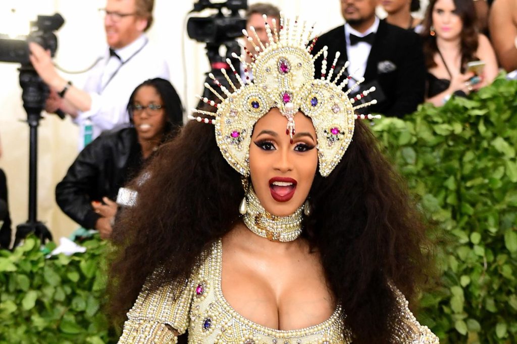Cardi B Declares 33 Her "Jesus Year" In Busty Sultry Pregnant Pic