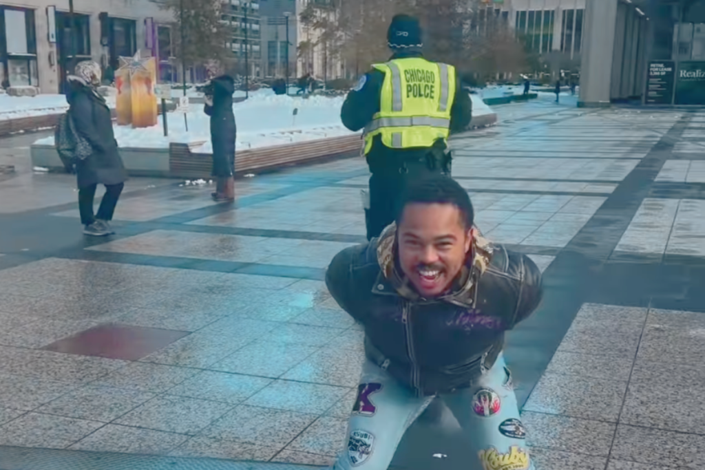 Viral Rapper's "Arrest Me Daddy" Stunt Ends With Real Handcuffs