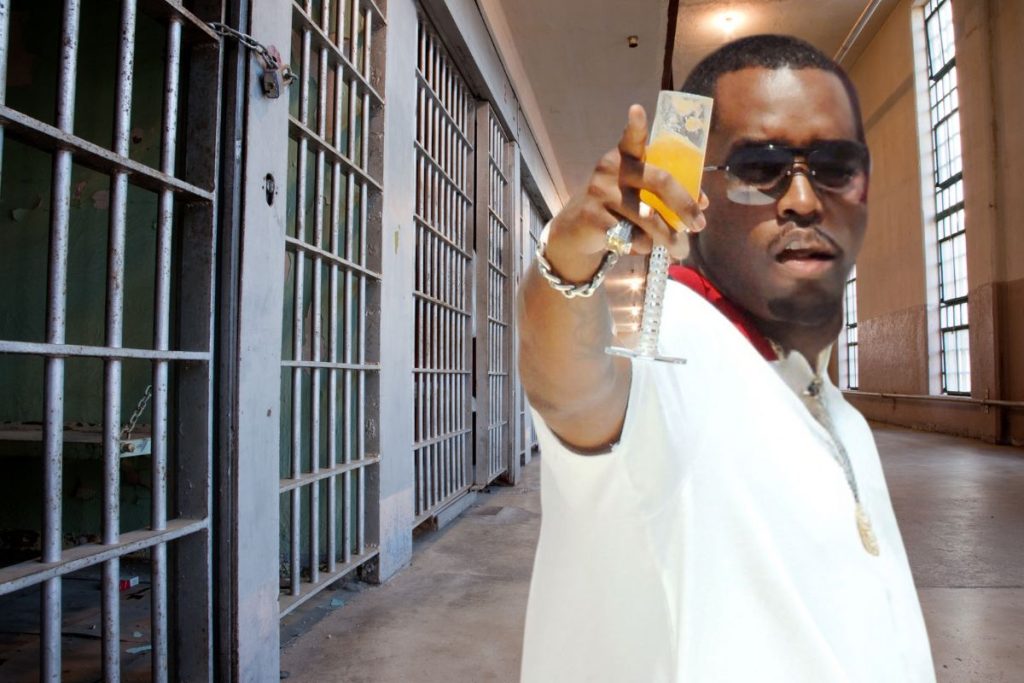Diddy Still Wants To Party, Busted For Drinking In Federal Prison
