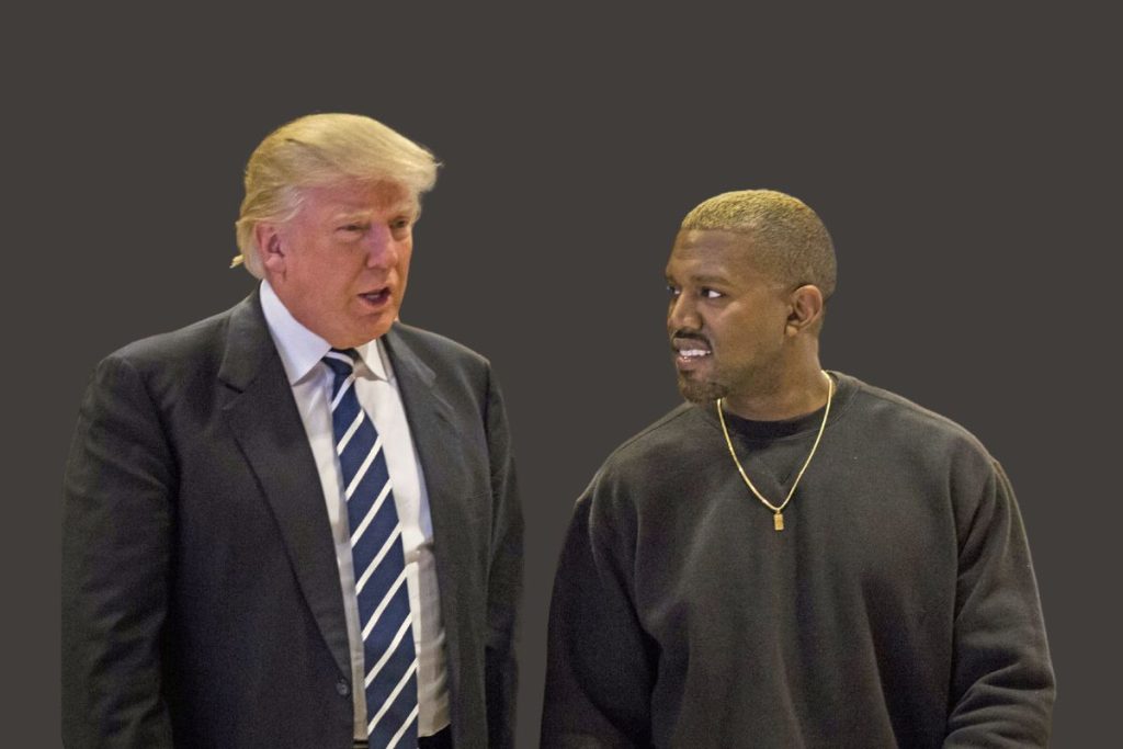 Donald Trump Throws Kanye Under The Bus For Bringing White Nationalist To Mar-a-Lago