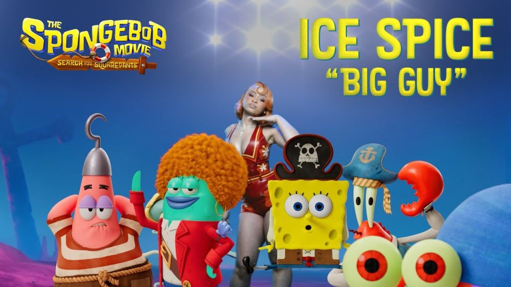 Ice Spice Makes Voice Acting Debut & Drops "Big Guy" For New "SpongeBob" Movie
