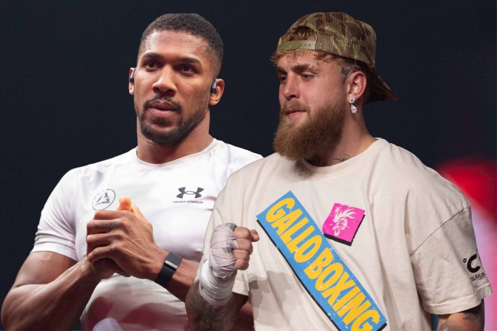 KSI Trolls Jake Paul After Brutal Anthony Joshua Knockout Left Him With Broken Jaw