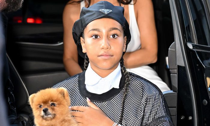 North West Flaunts Diamond Shark Teeth Grill For Christmas