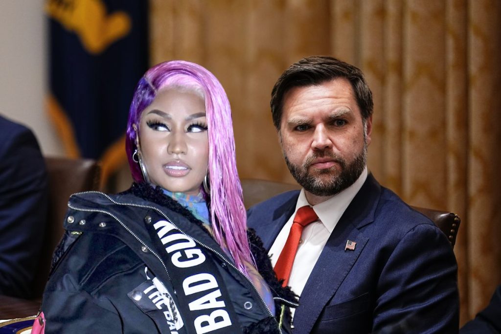 JD Vance Uses Nicki Minaj As Pawn To Race-Bait After AmeriFest Appearance