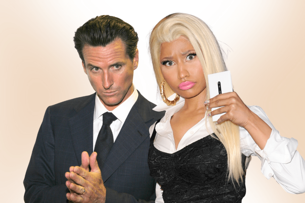 Nicki Minaj & Gavin Newsom Go To War Over Megan Thee Stallion Subliminal Diss