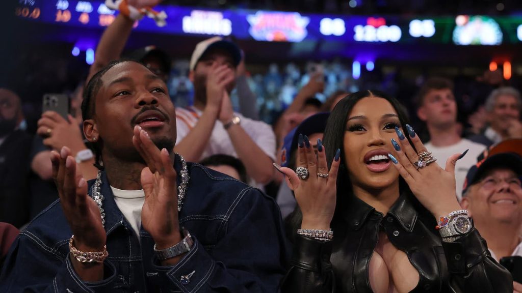Cardi B And Stefon Diggs Bring Yoga And Love To Moms At Wellness Event