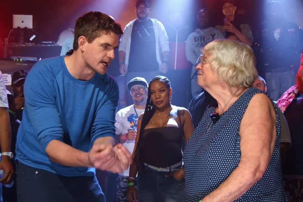 70-Year-Old Grandmother Battles 33-Year-Old Rapper In Viral Showdown